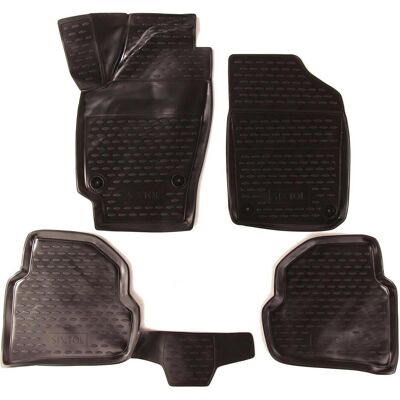Sixtol, Autoteppich, 3D Gummimatten VOLKSWAGEN Polo, 2010->, Limousine Sixtol, Autoteppich, 3D Gummimatten VOLKSWAGEN Polo, 2010->, Limousine
