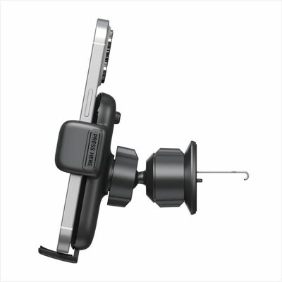 Evelatus Auto holder Car air conditioning vent bracket holder H2+KAC001 Black, Smartphone Halterung, Schwarz Evelatus Auto holder Car air conditioning vent bracket holder H2+KAC001 Black, Smartphone Halterung, Schwarz