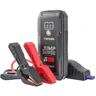 Viking Starthilfe, TOPDON Car Jump Starter JumpSurge 1200 (1200 A, 10000 mAh) Viking Starthilfe, TOPDON Car Jump Starter JumpSurge 1200 (1200 A, 10000 mAh)
