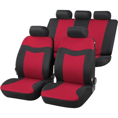 CarComfort, Autositzbezüge, Sitzbezüge Rockford Universal Set Auto Sitzbezug Vorne + Hinten Pkw Schonbezug CarComfort, Autositzbezüge, Sitzbezüge Rockford Universal Set Auto Sitzbezug Vorne + Hinten Pkw Schonbezug