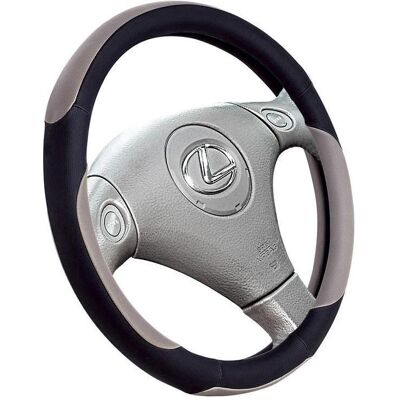 Autoserio, Auto Innenraum Zubehör, STEER WHEEL COVER HB-27515/4 BLACK/GREY Autoserio, Auto Innenraum Zubehör, STEER WHEEL COVER HB-27515/4 BLACK/GREY