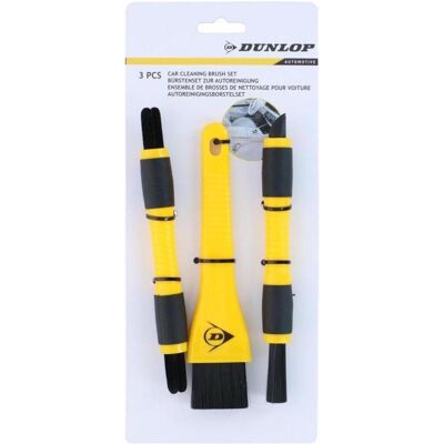 Dunlop Fahrzeugreinigung Zubehör, Auto-Reinigungsbürsten-Set 3tlg. Dunlop Fahrzeugreinigung Zubehör, Auto-Reinigungsbürsten-Set 3tlg.