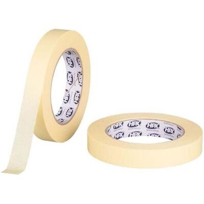 HPX Ruban de masquage 100°C - cremeweiß - 19mm x 50m - Masking tape HPX Ruban de masquage 100°C - cremeweiß - 19mm x 50m - Masking tape
