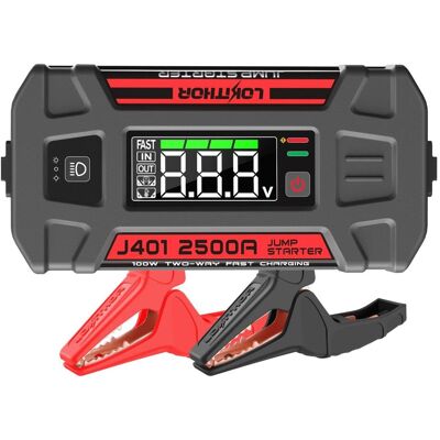 Lokithor, Starthilfe, J401 (2500 A, 20000 mAh) Lokithor, Starthilfe, J401 (2500 A, 20000 mAh)