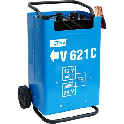 Güde, Autobatterie Ladegerät, 12V/24V Batterieladegerät Automatik Batterielader V 621 C Starthilfe (70 A, 12V, 24V) Güde, Autobatterie Ladegerät, 12V/24V Batterieladegerät Automatik Batterielader V 621 C Starthilfe (70 A, 12V, 24V)
