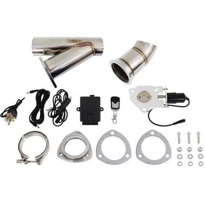 TurboWorks, Elektroauto Ladekabel, Auspuffdrossel 2" 51MM V-Band Pilot + Schalter (3.50 m) TurboWorks, Elektroauto Ladekabel, Auspuffdrossel 2" 51MM V-Band Pilot + Schalter (3.50 m)