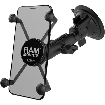 RAM Mounts RAM Mount Twist Lock Suction Cup Mount, Smartphone Halterung, Schwarz RAM Mounts RAM Mount Twist Lock Suction Cup Mount, Smartphone Halterung, Schwarz