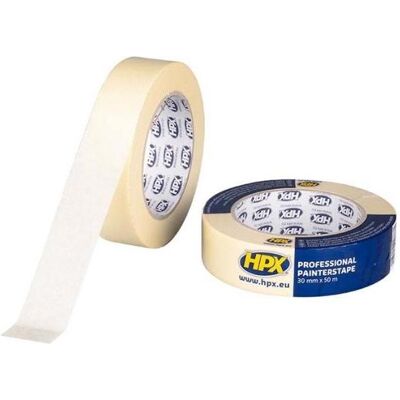 Konjac Sponge, Auto Innenraum Zubehör, HPX afdaekningstape op til 60 grader, creme, 30mm x 50m Konjac Sponge, Auto Innenraum Zubehör, HPX afdaekningstape op til 60 grader, creme, 30mm x 50m