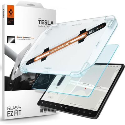 Spigen, Auto Innenraum Zubehör, EZ Fit Clear Transparent (15.4/1 Pack) - Tesla Model Y (2025/2026)/Model 3 (2024/2025/2026) Spigen, Auto Innenraum Zubehör, EZ Fit Clear Transparent (15.4/1 Pack) - Tesla Model Y (2025/2026)/Model 3 (2024/2025/2026)