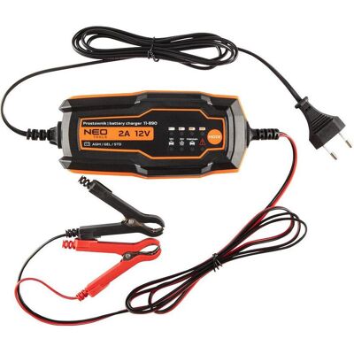 Neo, Autobatterie Ladegerät, 11-890 (2 A) Neo, Autobatterie Ladegerät, 11-890 (2 A)