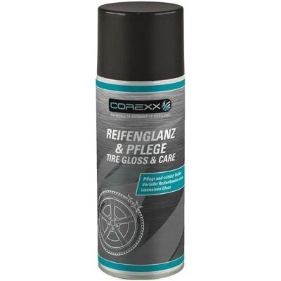 Corexx, Fahrzeugreinigung Zubehör, REIFENGLANZ-SPRAY 400 ML Corexx, Fahrzeugreinigung Zubehör, REIFENGLANZ-SPRAY 400 ML