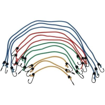 Autoserio, Auto Innenraum Zubehör, BUNGEE CORDS SET XH-LB020-2 12PCS Autoserio, Auto Innenraum Zubehör, BUNGEE CORDS SET XH-LB020-2 12PCS