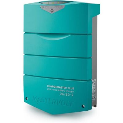 Mastervolt, Autobatterie Ladegerät, ChargeMaster Plus 24/80-2 (80 A, 12V, 24V) Mastervolt, Autobatterie Ladegerät, ChargeMaster Plus 24/80-2 (80 A, 12V, 24V)
