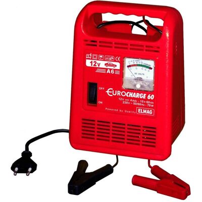 Elmag, Autobatterie Ladegerät, Batterieladegerät Eurocharge 60 (6 A, 12V) Elmag, Autobatterie Ladegerät, Batterieladegerät Eurocharge 60 (6 A, 12V)