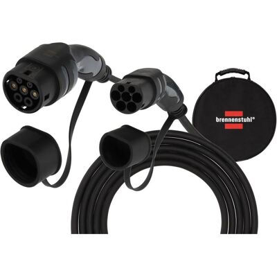 Brennenstuhl Elektroauto Ladekabel, 1384000010 eMobility Ladekabel 5 m (Typ 2, 22 kW, 32 A, 5 m) Brennenstuhl Elektroauto Ladekabel, 1384000010 eMobility Ladekabel 5 m (Typ 2, 22 kW, 32 A, 5 m)