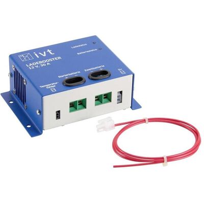IVT 920033 Batterieladungs-Booster - Unterstützt 12 V Batterien, 30 A, für Auto- und Solarbatterien IVT 920033 Batterieladungs-Booster - Unterstützt 12 V Batterien, 30 A, für Auto- und Solarbatterien