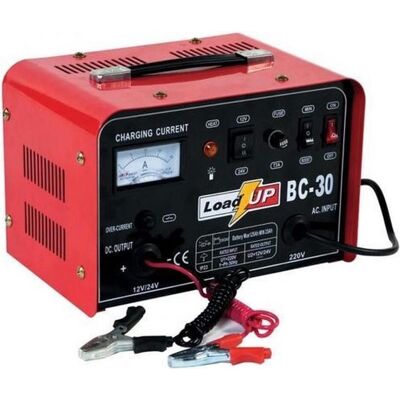 Airpress, Autobatterie Ladegerät, Prostownik BC 30 25 AMP. 12/24 V 77004-1 (25 A, 12V, 24V) Airpress, Autobatterie Ladegerät, Prostownik BC 30 25 AMP. 12/24 V 77004-1 (25 A, 12V, 24V)