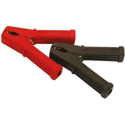 Auto Batterie Klemme - Isoliert, 2 Stück, Max 5mm² Auto Batterie Klemme - Isoliert, 2 Stück, Max 5mm²