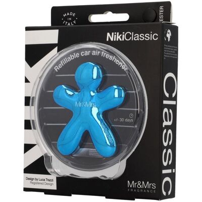 Mr & Mrs Fragrance, Lufterfrischer, Niki Metal Blue Classic Equilibrium Mr & Mrs Fragrance, Lufterfrischer, Niki Metal Blue Classic Equilibrium
