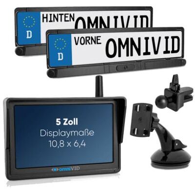OmniVID, Rückfahrkamera, Solar6 DUO Kabelloses Solar-Rckfahrvideosystem OmniVID, Rückfahrkamera, Solar6 DUO Kabelloses Solar-Rckfahrvideosystem