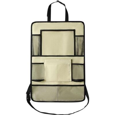 Auto Innenraum Zubehör, Other goods OEM Car organizer for front seats with compartments beige Auto Innenraum Zubehör, Other goods OEM Car organizer for front seats with compartments beige