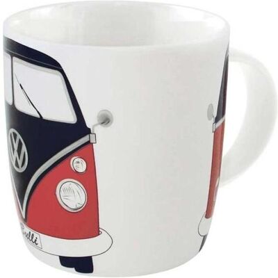 Konjac Sponge, Auto Innenraum Zubehör, Krus, VW T1 bus "classic", rød/sort Konjac Sponge, Auto Innenraum Zubehör, Krus, VW T1 bus "classic", rød/sort