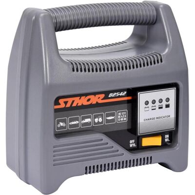 Toya, Autobatterie Ladegerät, STHOR Įkroviklis 12V 6A 90Ah LED (90 A, 12V) Toya, Autobatterie Ladegerät, STHOR Įkroviklis 12V 6A 90Ah LED (90 A, 12V)