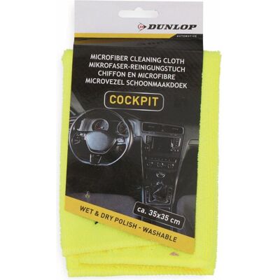 Dunlop Fahrzeugreinigung Zubehör, Micofiber Cloth Cockpit. Dunlop Fahrzeugreinigung Zubehör, Micofiber Cloth Cockpit.