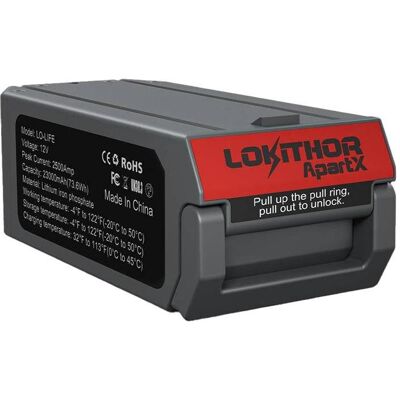 Lokithor, Starthilfe, LO-LIFE 2000A Starthilfebatterie kompatibel mit ApartX (2000 A) Lokithor, Starthilfe, LO-LIFE 2000A Starthilfebatterie kompatibel mit ApartX (2000 A)