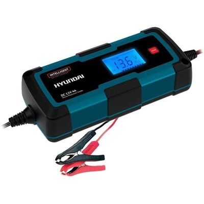 Hyundai Autobatterie Ladegerät, BATTERY CHARGER HY410 80AH AUTOMATIC (4 A, 12V, 6V) Hyundai Autobatterie Ladegerät, BATTERY CHARGER HY410 80AH AUTOMATIC (4 A, 12V, 6V)