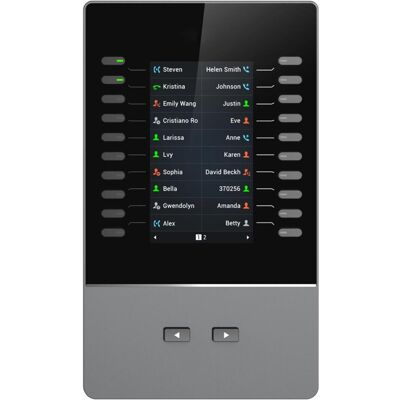 Grandstream GBX20 Erweiterungsmodul für GXV3350, Telefon, Schwarz, Grau Grandstream GBX20 Erweiterungsmodul für GXV3350, Telefon, Schwarz, Grau