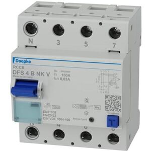 Doepke - DFS41004/0,03BNKV500 - 4-polig - 500V - RCD Doepke - DFS41004/0,03BNKV500 - 4-polig - 500V - RCD