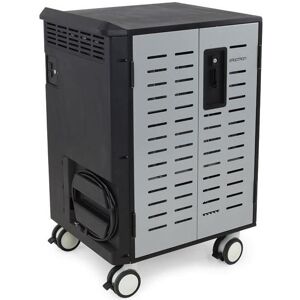 Ergotron Charging And Management Cart, Notebookwagen, Schwarz, Grau Ergotron Charging And Management Cart, Notebookwagen, Schwarz, Grau