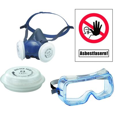 Cimco, Atemschutzmaske, Asbest Set Comfort (P3, 1x) Cimco, Atemschutzmaske, Asbest Set Comfort (P3, 1x)