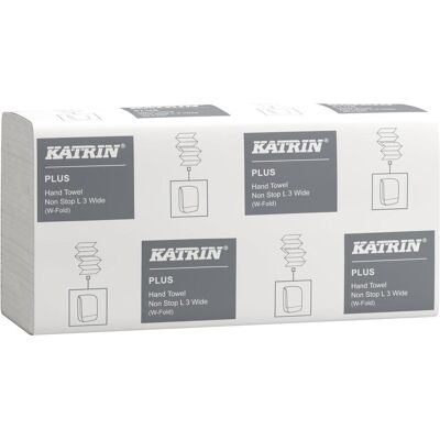 KATRIN Papierhandtücher - 3-lagig, 2250 Tücher KATRIN Papierhandtücher - 3-lagig, 2250 Tücher