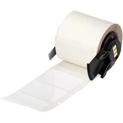 Brady, Etikettenrolle, M6-31-423, Polyester, Weiss, glänzend, 38.10 x 25.40 mm, permanent (250 E.) (46.02 mm) Brady, Etikettenrolle, M6-31-423, Polyester, Weiss, glänzend, 38.10 x 25.40 mm, permanent (250 E.) (46.02 mm)