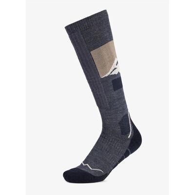 Buff, Unisex, Sportsocken, Merino HW Over The Calf (42 - 44), Blau Buff, Unisex, Sportsocken, Merino HW Over The Calf (42 - 44), Blau