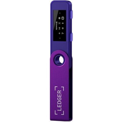Ledger Nano S Plus - Amethyst Purple (Bitcoin, Bitcoin Cash, Cardano, Dogecoin, Ether, Ethereum Classic, Litecoin, Monero, Ripple, Stellar, TRON), Crypto Wallet, Violett Ledger Nano S Plus - Amethyst Purple (Bitcoin, Bitcoin Cash, Cardano, Dogecoin, Ether, Ethereum Classic, Litecoin, Monero, Ripple, Stellar, TRON), Crypto Wallet, Violett