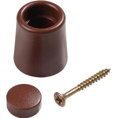 HP Autozubehör, Türstopper, Türpuffer Ø 29 mm Höhe 35 mm braun Dübelmontage HP Autozubehör, Türstopper, Türpuffer Ø 29 mm Höhe 35 mm braun Dübelmontage