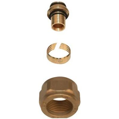 Wavin Rohrverbindungstechnik, ø20x2,25mm Alupex Kupplungssatz - Alupex Kupplungssatz 3/4 (Rohrkupplung) Wavin Rohrverbindungstechnik, ø20x2,25mm Alupex Kupplungssatz - Alupex Kupplungssatz 3/4 (Rohrkupplung)