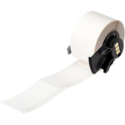 Brady, Etikettenrolle, M6-21-498, Vinylgewebe, Weiss, matt, 25.40 x 63.50 mm, wiederablösbar (100 E.) (33.32 mm) Brady, Etikettenrolle, M6-21-498, Vinylgewebe, Weiss, matt, 25.40 x 63.50 mm, wiederablösbar (100 E.) (33.32 mm)