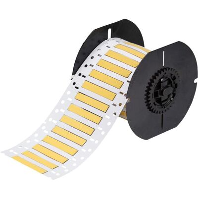 Brady, Etikettenrolle, B33D-187-2-7641Y, Low Smoke Zero Halogen PermaSleeve, Polyolefin, Gelb, matt, 50.80 x 8.51 m (88.65 mm) Brady, Etikettenrolle, B33D-187-2-7641Y, Low Smoke Zero Halogen PermaSleeve, Polyolefin, Gelb, matt, 50.80 x 8.51 m (88.65 mm)