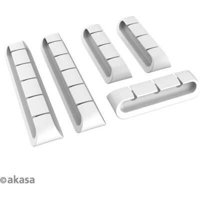 Akasa, Kabelhalter, držák kabelů bÃlý Akasa, Kabelhalter, držák kabelů bÃlý