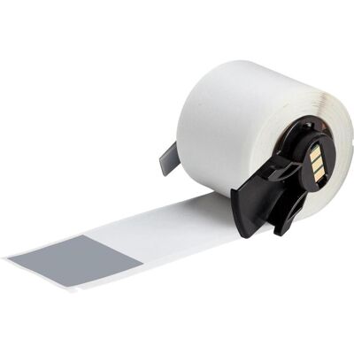 Brady, Etikettenrolle, M6-34-427-GY, Vinyl, selbstlaminierend, Grau/Transparent, matt, 38.10 x 38.10(152.40) mm, fü (46.02 mm) Brady, Etikettenrolle, M6-34-427-GY, Vinyl, selbstlaminierend, Grau/Transparent, matt, 38.10 x 38.10(152.40) mm, fü (46.02 mm)