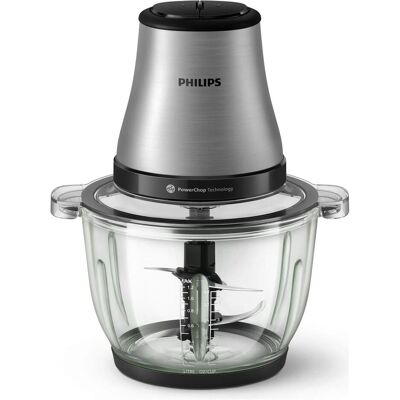 Philips HR1503/00 Edelstahl Küchenhacker - 2L, 450W Philips HR1503/00 Edelstahl Küchenhacker - 2L, 450W