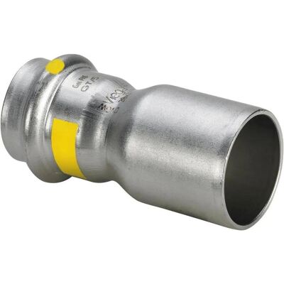 Viega, Rohrverbindungstechnik, Sanpress Inox G-Reduzierstück, d1 42, d2 22 Stahl nichtrostend Modell 0215.1 Viega, Rohrverbindungstechnik, Sanpress Inox G-Reduzierstück, d1 42, d2 22 Stahl nichtrostend Modell 0215.1