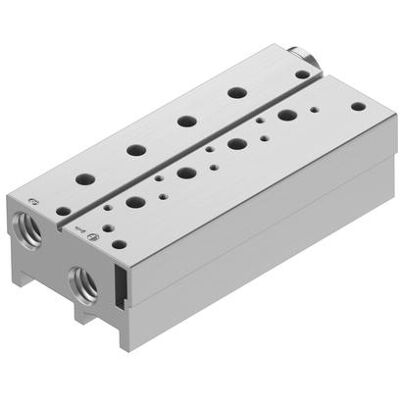Festo, Rohrverbindungstechnik, Blocco di collegamento 576467 VABM-B10-20S-G14-4-P3 Festo, Rohrverbindungstechnik, Blocco di collegamento 576467 VABM-B10-20S-G14-4-P3