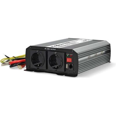 Nedis, Spannungswandler, Power Inverter änderte Sinus-Wellen - Eingangsspannung: 24 V DC - Geräteausgangsanschluss: Typ Nedis, Spannungswandler, Power Inverter änderte Sinus-Wellen - Eingangsspannung: 24 V DC - Geräteausgangsanschluss: Typ