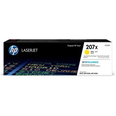 HP Toner, 207X (W2212X) Toner Cartridge, Yellow HP Toner, 207X (W2212X) Toner Cartridge, Yellow