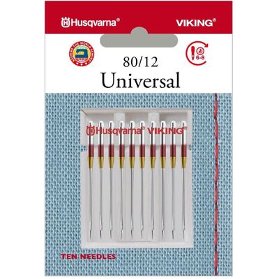 Husqvarna Universalnadel 80/12, 10 Nadeln, Nadel Husqvarna Universalnadel 80/12, 10 Nadeln, Nadel